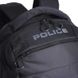 Рюкзак із відділенням для ноутбука 16 дюймів на 30 л POLICE HEDGE BACKPACK ARMY чорний PTO022671_5-1 фото 4