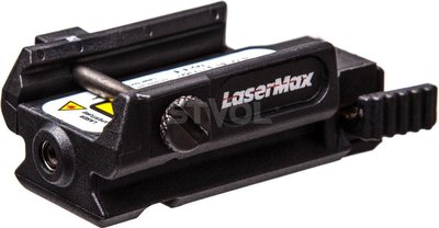Лазерний цілевказівник LaserMax UNI-MAX карабін/ружениця Weaver/Picatinny (червоний) LMS-UNI-ES фото