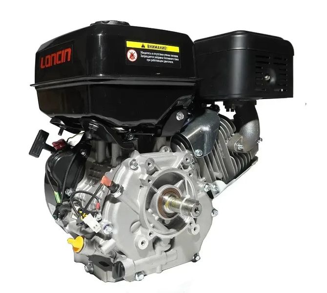 Двигун бензиновий Loncin LC192F (18 к. с., шпонка 25 мм, євро 5) 13005 фото