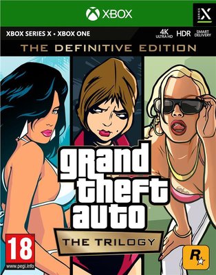 Гра консольна Xbox One Grand Theft Auto: The Trilogy – The Definitive Edition, BD диск 5026555366090 фото