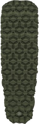 Килимок надувний Highlander Nap-Pak Inflatable Sleeping Mat 5 cm Olive (AIR071) 929796 фото