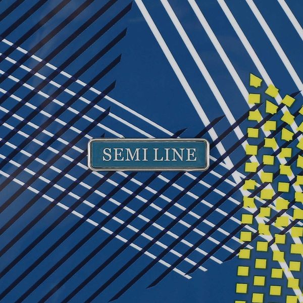 Валіза Semi Line 20" (S) Blue Pattern (T5652-1) DAS302326 фото