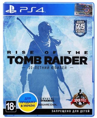 Гра консольна PS4 Rise of the Tomb Raider, BD диск STR204RU01 фото