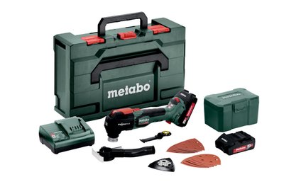 Акумуляторний універсальний інструмент Metabo MT 18 LTX BL QSL, 2*2AH, METABOX 145 L (Безкоштову доставку) 613088500 фото