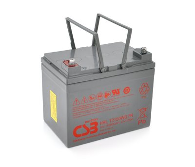 Акумуляторна батарея CSB HRL12150WFR, 12V 38Ah (195х130х172мм) U_26200 фото