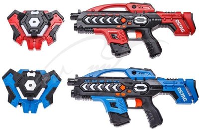Набір лазерної зброї Canhui Toys Laser Guns CSTAG BB8903F (2 пістолети + 2 жилети) 381.00.05 фото