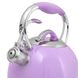 Чайник Fissman Felicity зі свистком 2.6 л Фіолетовий (5960) 5960 фото 2