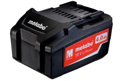 Акумулятор Metabo Li-Ion 18 В/4.0 А·год (Безкоштовна доставка) 625591000 фото