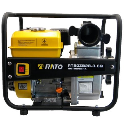 Мотопомпа для чистой води Rato RT80ZB28-3.6Q(R210) RT80ZB28-3.6Q фото