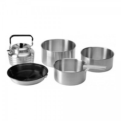 Набір посуду Vango Aluminium Cook Set Silver (ACXCOOK A25U08) 925249 фото