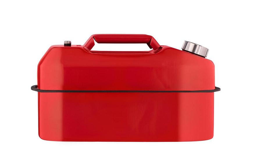 Каністра для палива JCM20H горизонтальна, 20 л, метал, 0.8 мм, червоний, 3.1 кг 2E-JCM20H фото