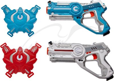 Набір лазерної зброї Canhui Toys Laser Guns CSTAR-03 BB8803F (2 пістолети + 2 жилети) 381.00.08 фото