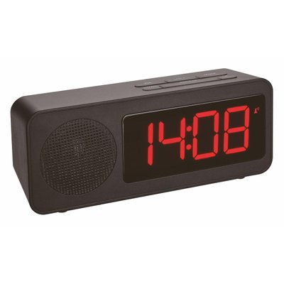 Настільний годинник з FM-радіо та USB зарядкою TFA “TUNE” (60254601) 60254601 фото