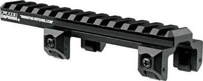 Планка FAB Defense MP5-SM для MP5. Матеріал — алюміній. Колір чорний 2410.00.76 фото