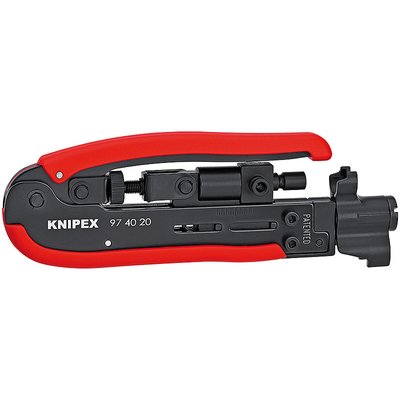 Компрессионный инструмент для штекера на коаксиальный кабель KNIPEX 97 40 20 SB 97 40 20 SB фото
