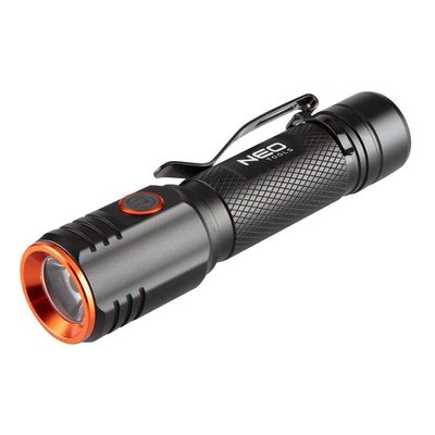 Ліхтар ручний акумуляторний Neo Tools, 2200мАг, 2000лм, 20Вт, 5 функцій освітлення, алюмінієвий, магнітна 99-067 фото