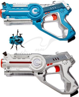 Набір лазерної зброї Canhui Toys Laser Guns CSTAR-03 BB8803G (2 пістолети + жук) 381.00.09 фото