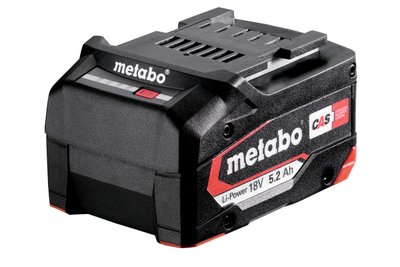 Аккумулятор Metabo LI-POWER 18 В/5.2 Ач (Безкоштовна доставка) 625028000 фото