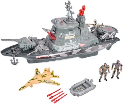Ігровий набір ZIPP Toys Військовий корабель 532.00.59 фото