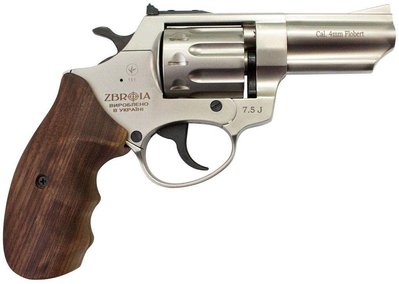 Револьвер під патрон Флобера "PROFI-3" (сатин / бук) Z20.7.1.002 фото