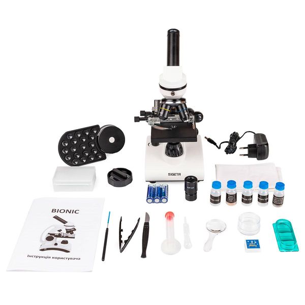 Мікроскоп SIGETA BIONIC 40x-640x (смартфон-адаптер) 65275 фото
