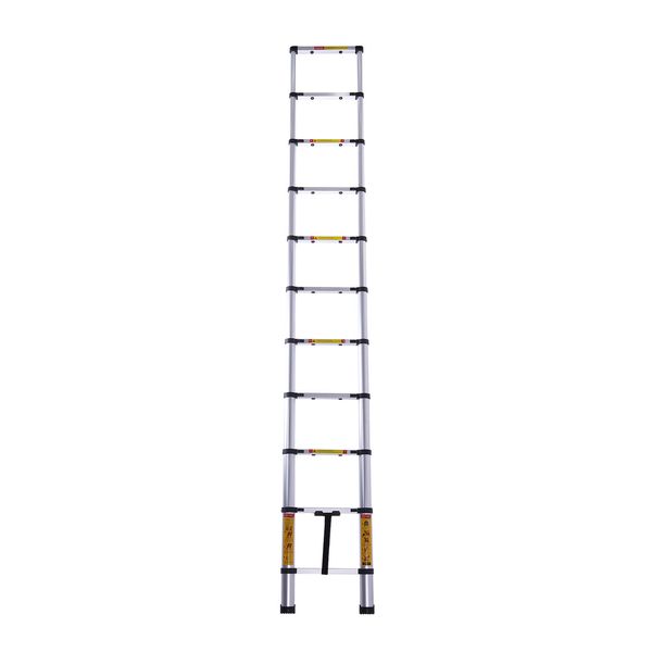 Лестница телескопическая алюминиевая Laddermaster Avior A7A10. 10 ступенек + подарунок 3954-01 фото