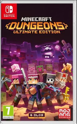 Гра консольна Switch Minecraft Dungeons Ultimate Edition, картридж 45496429126 фото