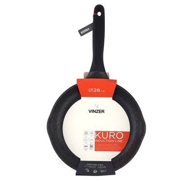 Сковорода VINZER Kuro Induction Line 28 см (50422) 50422 фото