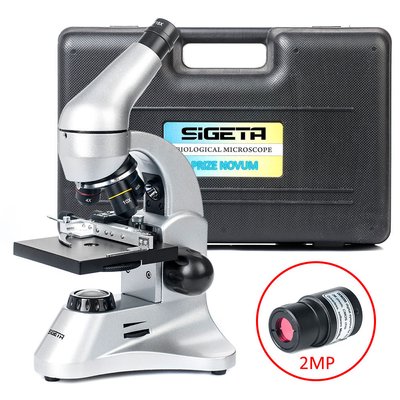 Мікроскоп SIGETA PRIZE NOVUM 20x-1280x з камерою 2Mp (в кейсі) 65244 фото