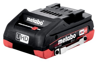Аккумулятор Metabo DS LiHD 18 В/4.0 Ач (Безкоштовна доставка) 624989000 фото