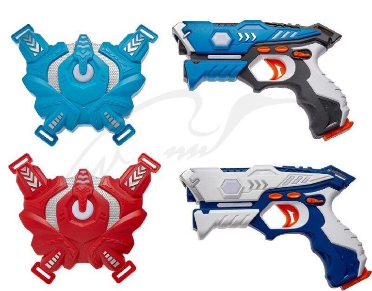 Набір лазерної зброї Canhui Toys Laser Guns CSTAR-23 BB8823F (2 пістолети + 2 жилети) 381.00.13 фото