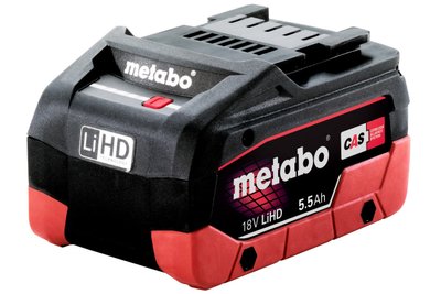 Аккумулятор Metabo LiHD 18 В/5.5 Ач New (Безкоштовна доставка) 625368000 фото