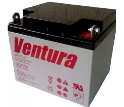 Акумуляторна батарея Ventura 12V 40Ah (195*165*171мм), Q1 U_18032 фото