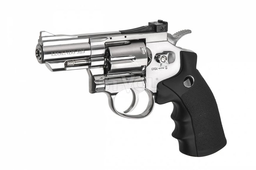 Пневматичний револьвер Umarex Legends S25 2,5" кал.4,5мм + подарунок 5.8125 фото