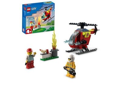 Конструктор LEGO City Fire Пожежний гелікоптер 60318L фото