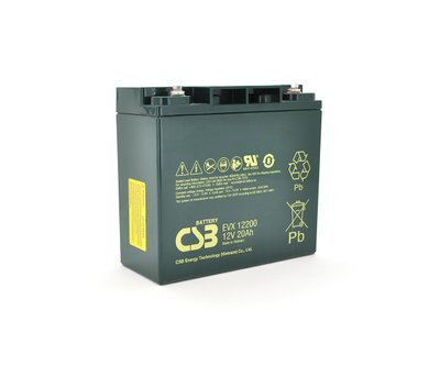 Акумуляторна батарея CSB EVX12200, 12V 20Ah (181х77х167 мм), Q4/192 U_23099 фото