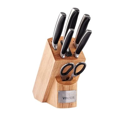 Набір кухонних ножів vinzer chef 7 предметів (50119) 50119 фото