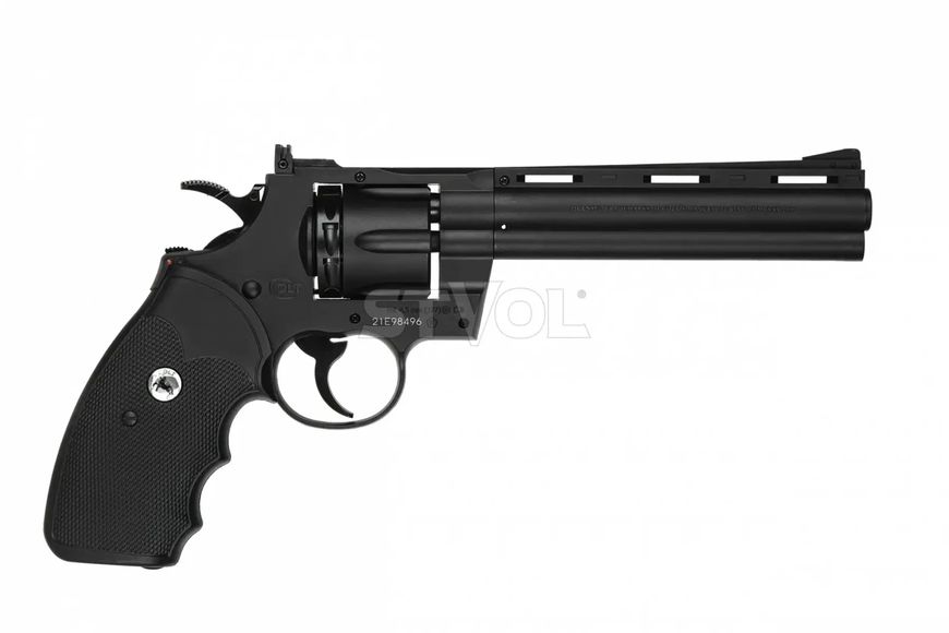 Пневматичний револьвер Umarex Colt Python 6" 5.8149 + подарунок 5.8149 фото