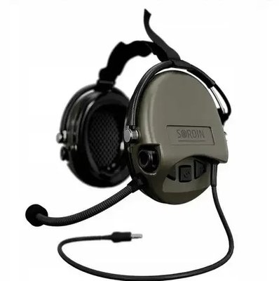Тактичні навушники MSA Sordin Supreme MIL CC Neckband 76332-06-S Green 76332-06-S фото