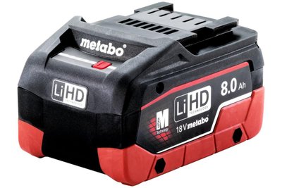 Аккумулятор Metabo LiHD 18 В/8.0 Ач (Безкоштовна доставка) 625369000 фото