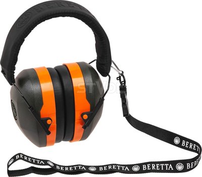 Навушники "Beretta" Earphones GridShell Passiv (зелений+помаранчевийі) CF021-0002-077W фото