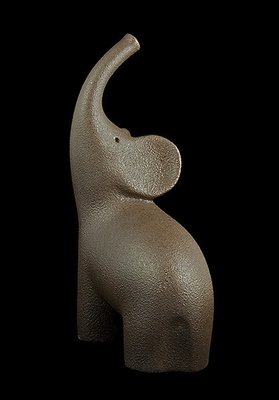 Статуетка N292/С "Слон" 25 см, коричнева. 6524298865886BROWN фото