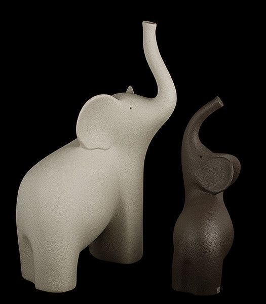 Статуетка N292/С "Слон" 25 см, коричнева. 6524298865886BROWN фото