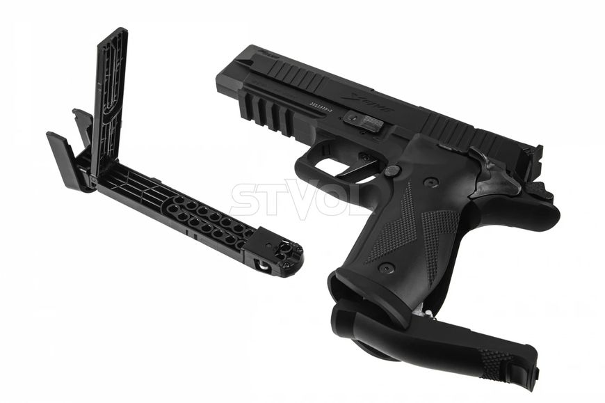 Пистолет пневматический Sig Sauer P226 X5 Blowback + подарунок AIR-X5-177-BLK фото