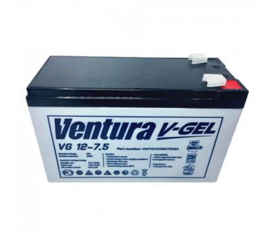 Акумуляторна батарея Ventura VG 12-7,5 Gel 12V 7,5Ah (151*65*100мм), Q10 U_23645 фото
