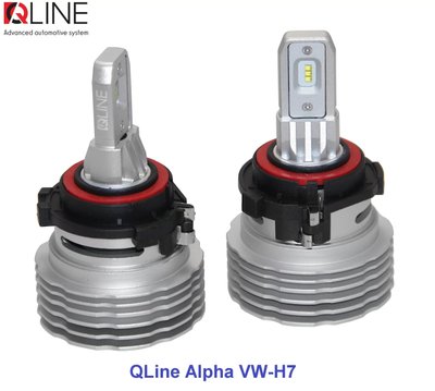 Лампи світлодіодні Qline Ultra VW-H7 6000K (2шт) 34526-car фото