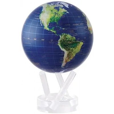 Гиро-глобус Solar Globe Mova Вид из космоса, 11,4 см, синий (MG-45-STW) MG-45-STW фото