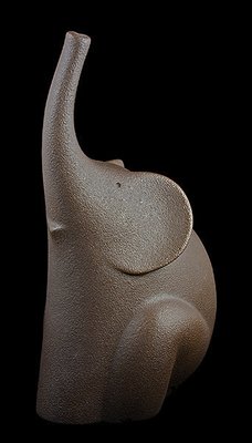 Статуетка N430/B "Слон" 29 см, коричнева. 2337589944765BROWN фото