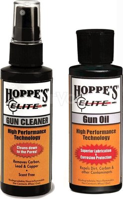 Комплект універсального і збройового масла Hoppe's Elite "Gun Oil" і "Gun Cleaner" 2х60 мл E2CO фото