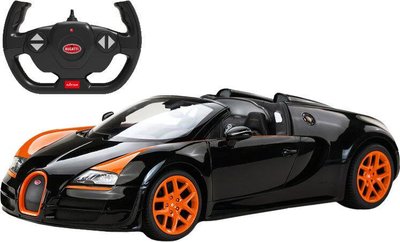 Машинка Rastar Bugatti Grand Sport Vitesse 1:14. Цвет: черный 454.00.21 фото